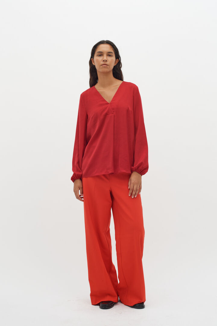RindalW Blouse - Rød