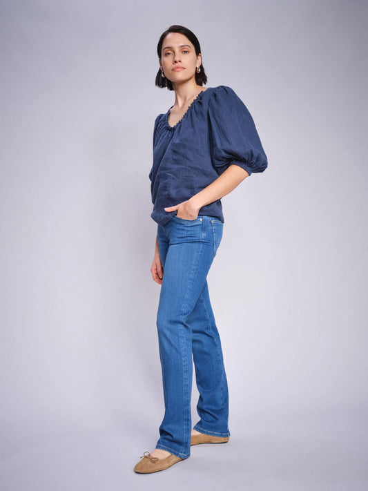 MMCarla Naomi Deluxe Jeans - Mid blue