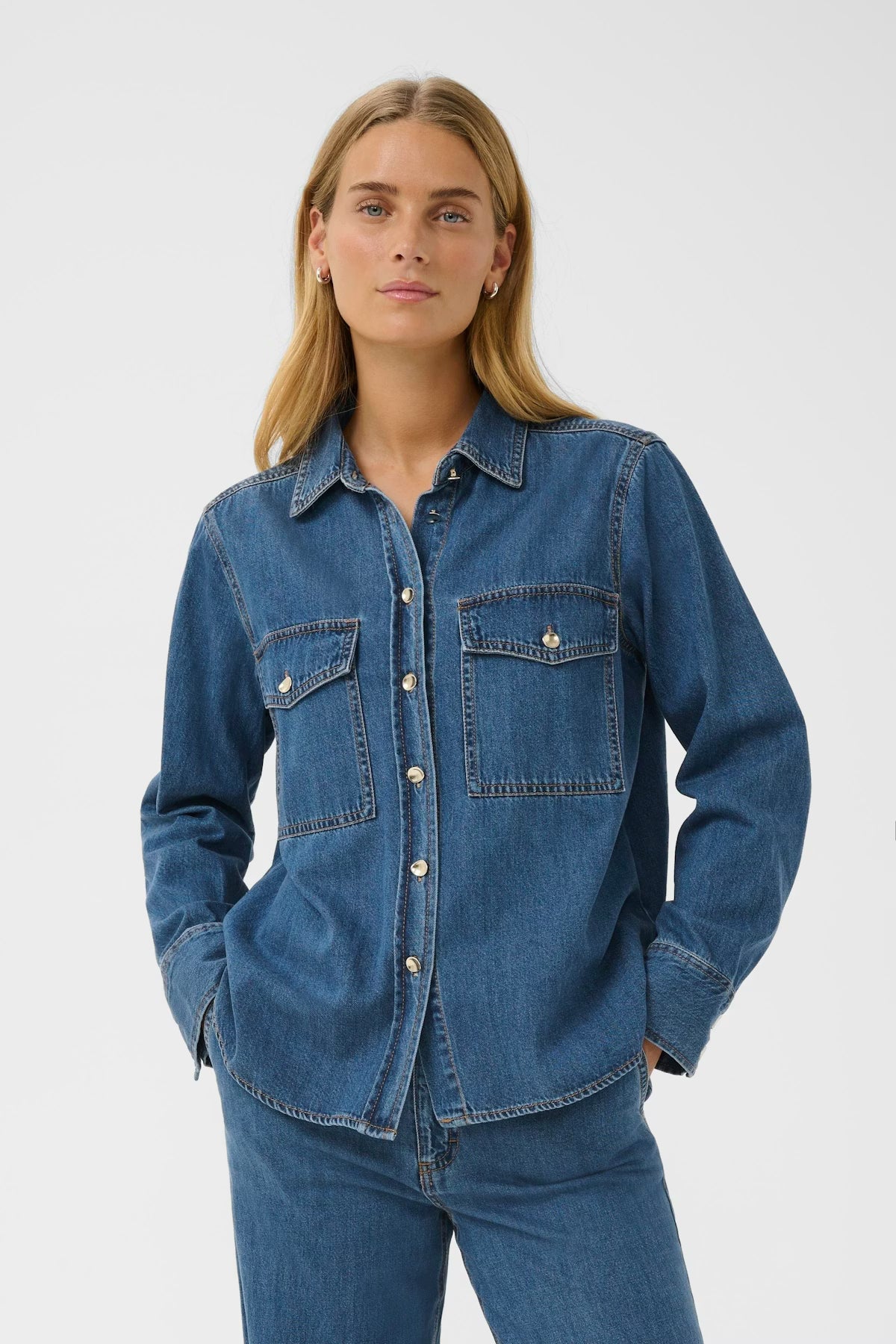 PayasPW Denimskjorte