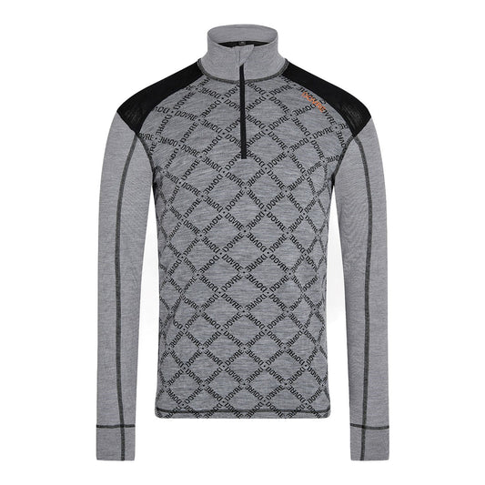 Active Wool Longsleeve Half Zip - Jacquard