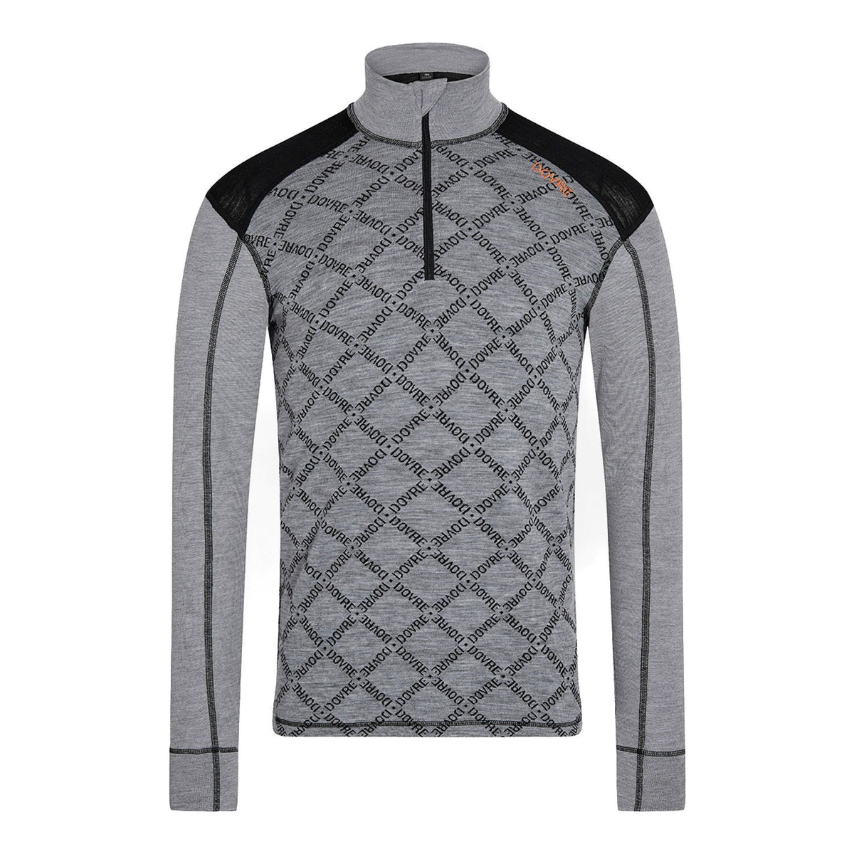 Active Wool Longsleeve Half Zip - Jacquard