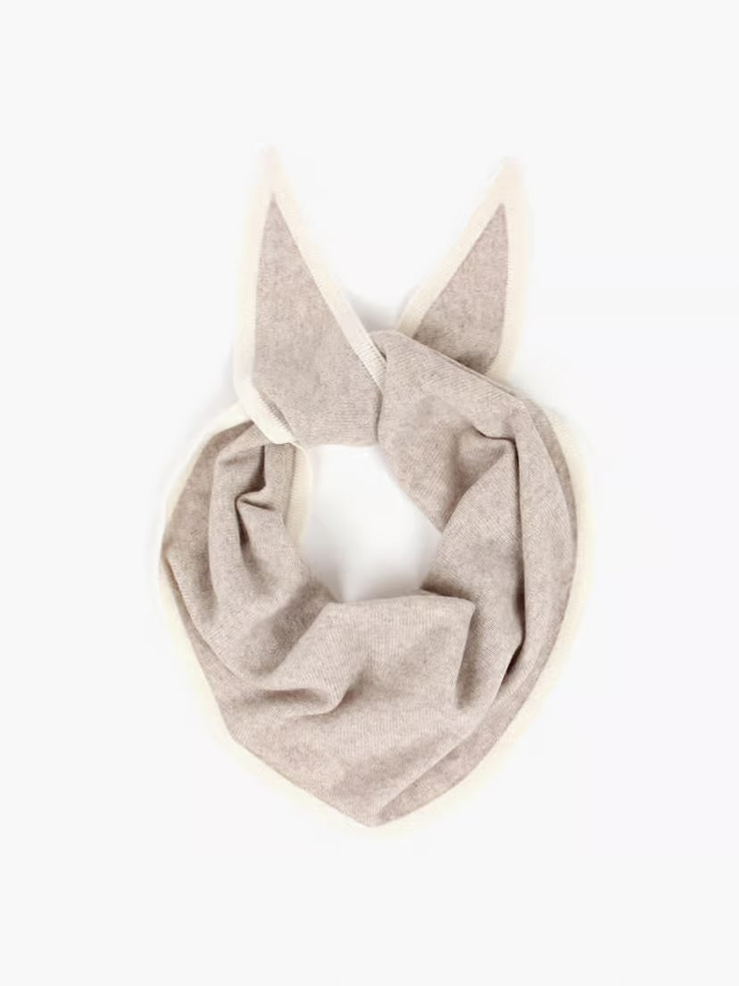 LARA DUO WOOL CASHMERE TRIANGLE