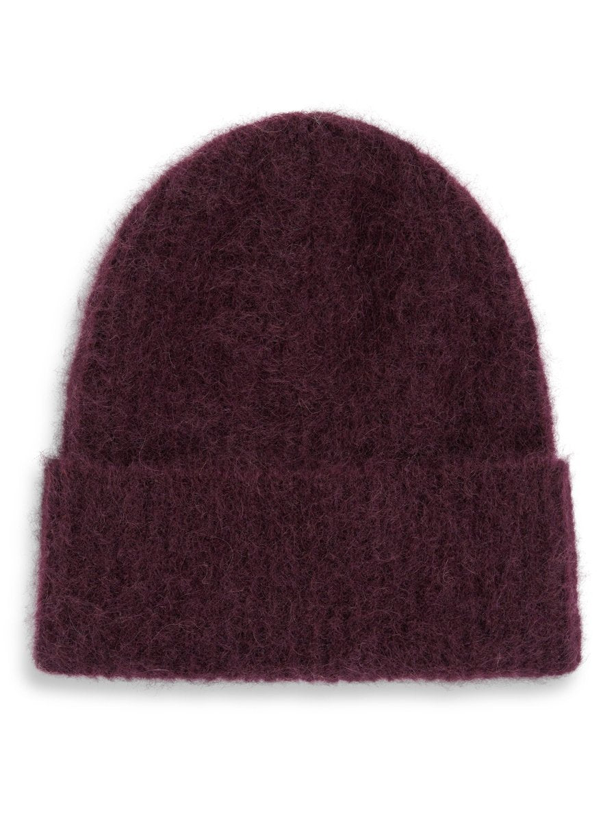 Silje Chunky Hat - Red Wine