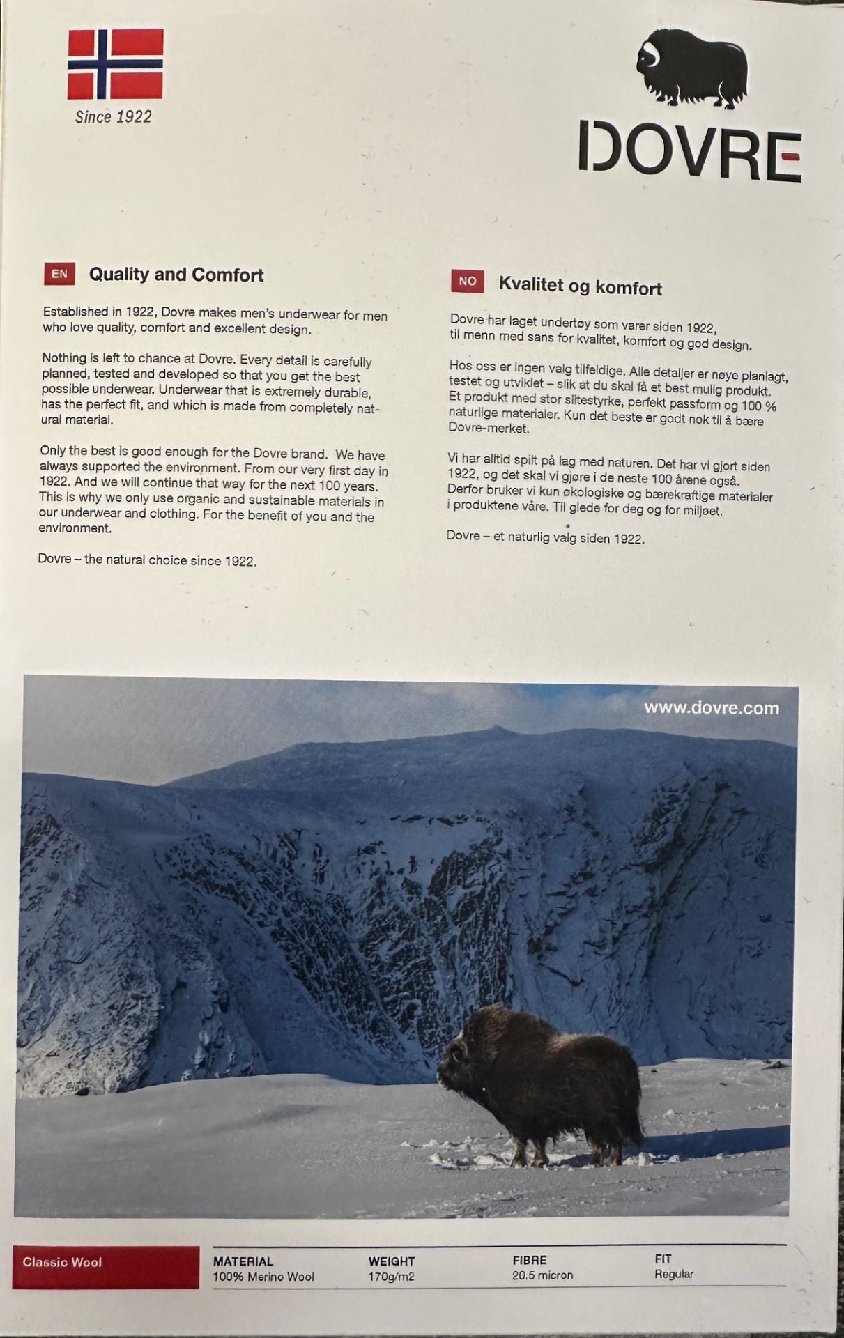 Limited Edition Men's Wool set - sort