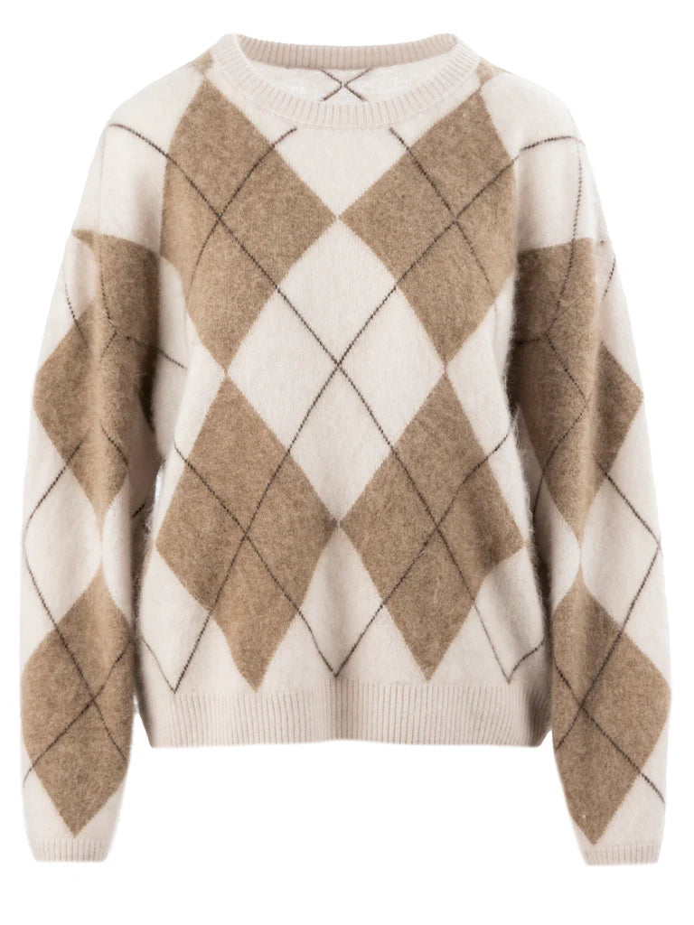 Cassidy argyle ull genser