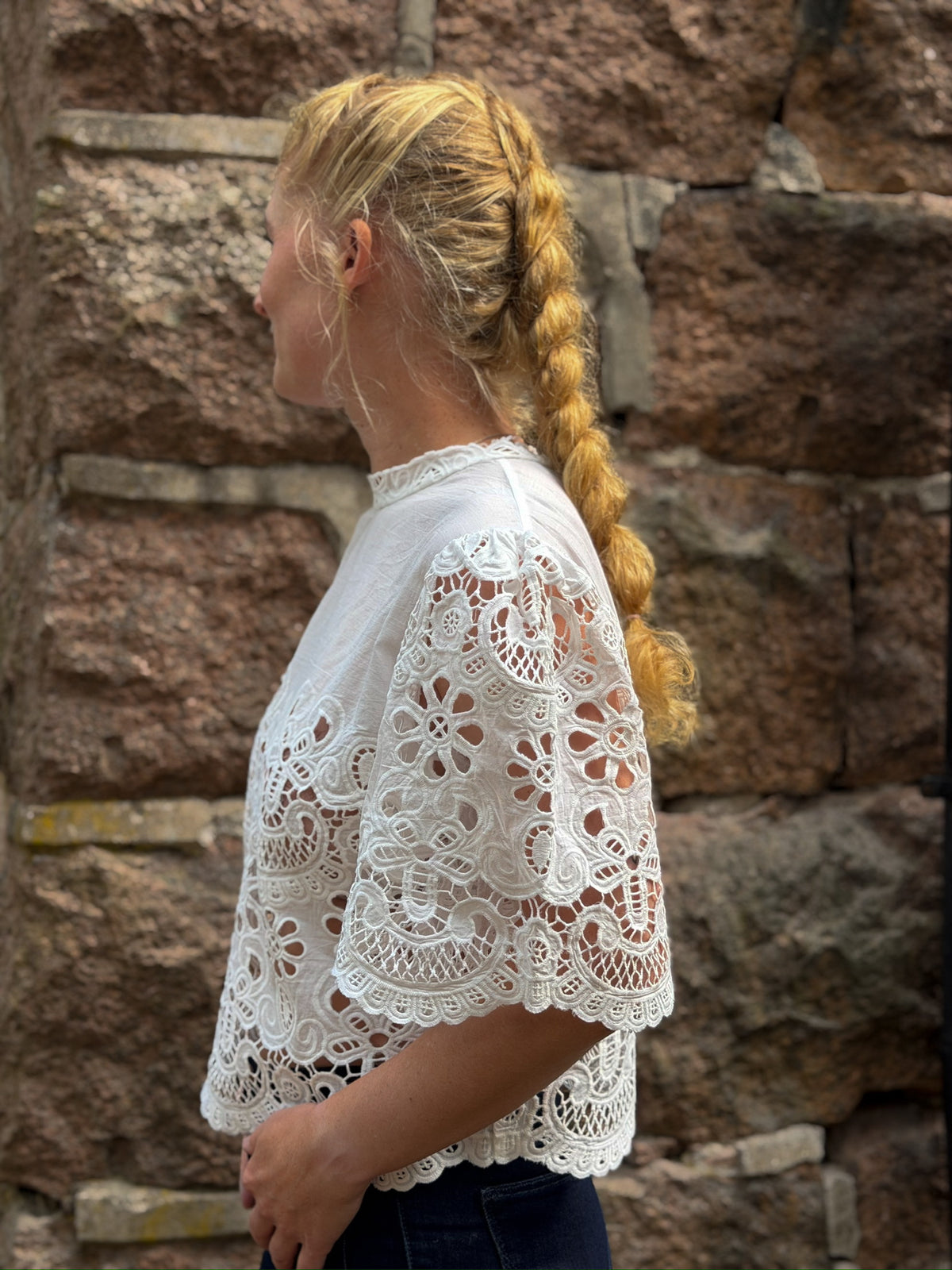 Victoria blonde bluse