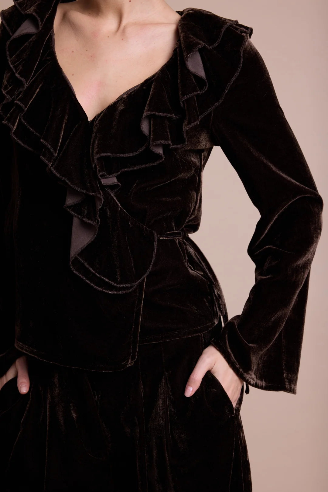 HONEY VELVET Bluse