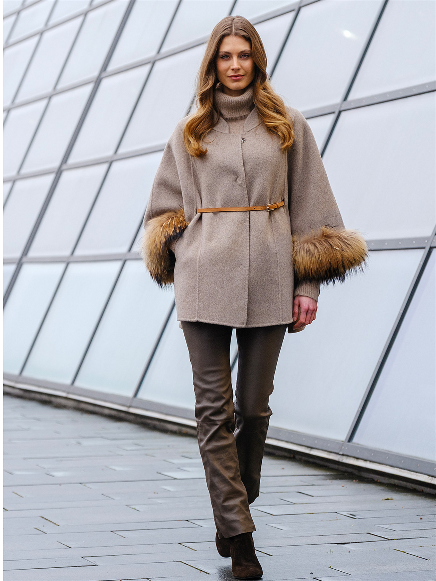 Fashionista Jakke - Brun