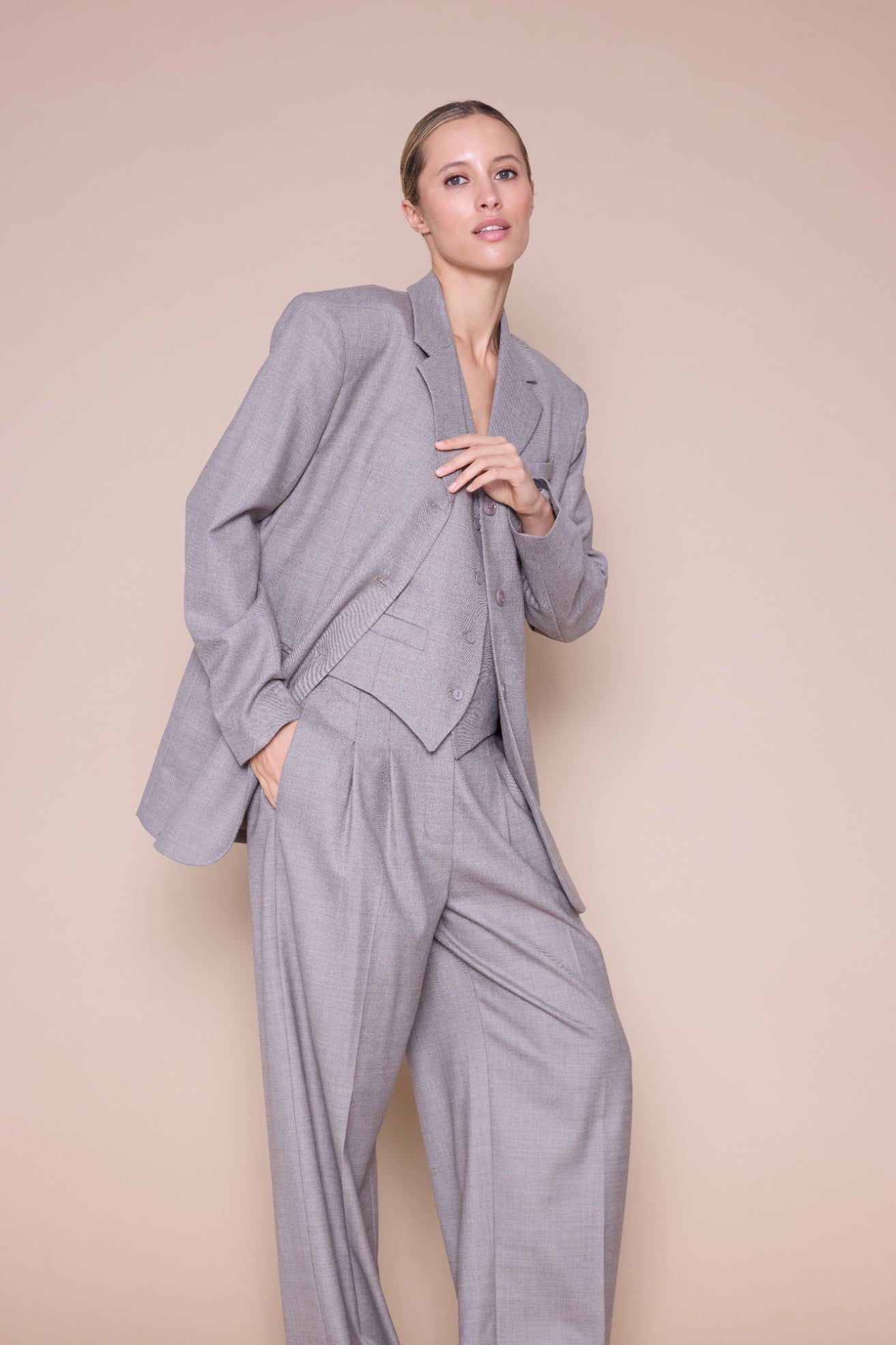 Ralph Solid Blazer - Sand