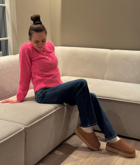 Rose Pullover Sangria Rosa