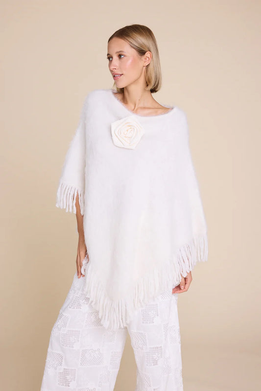 Strikket Poncho