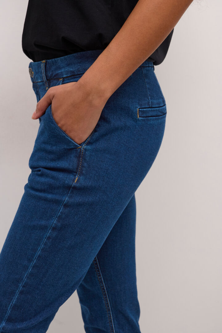 CUannine Ami Jeans - Dark blue wash