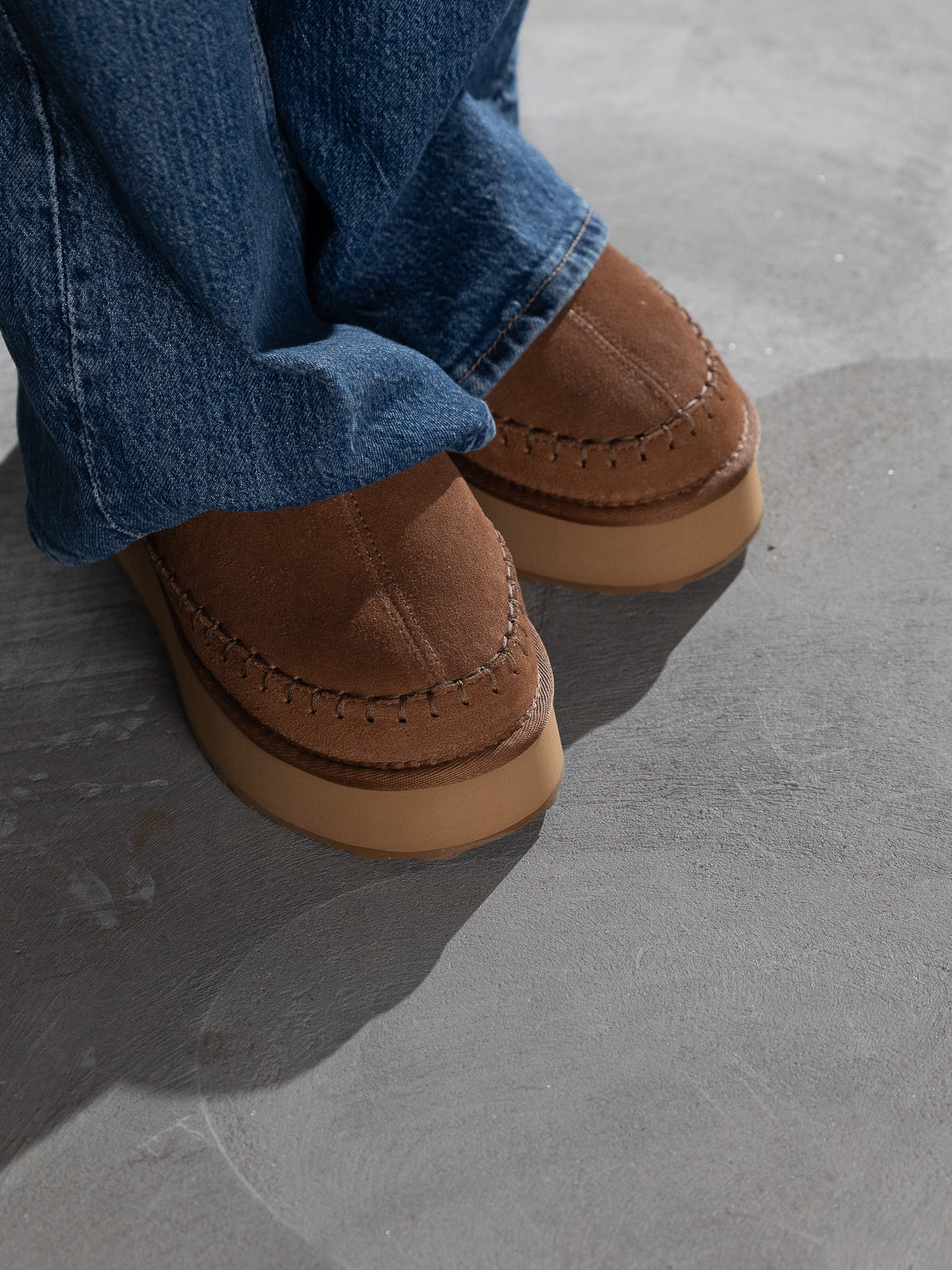 Taissy lth Cognac - Tøfler