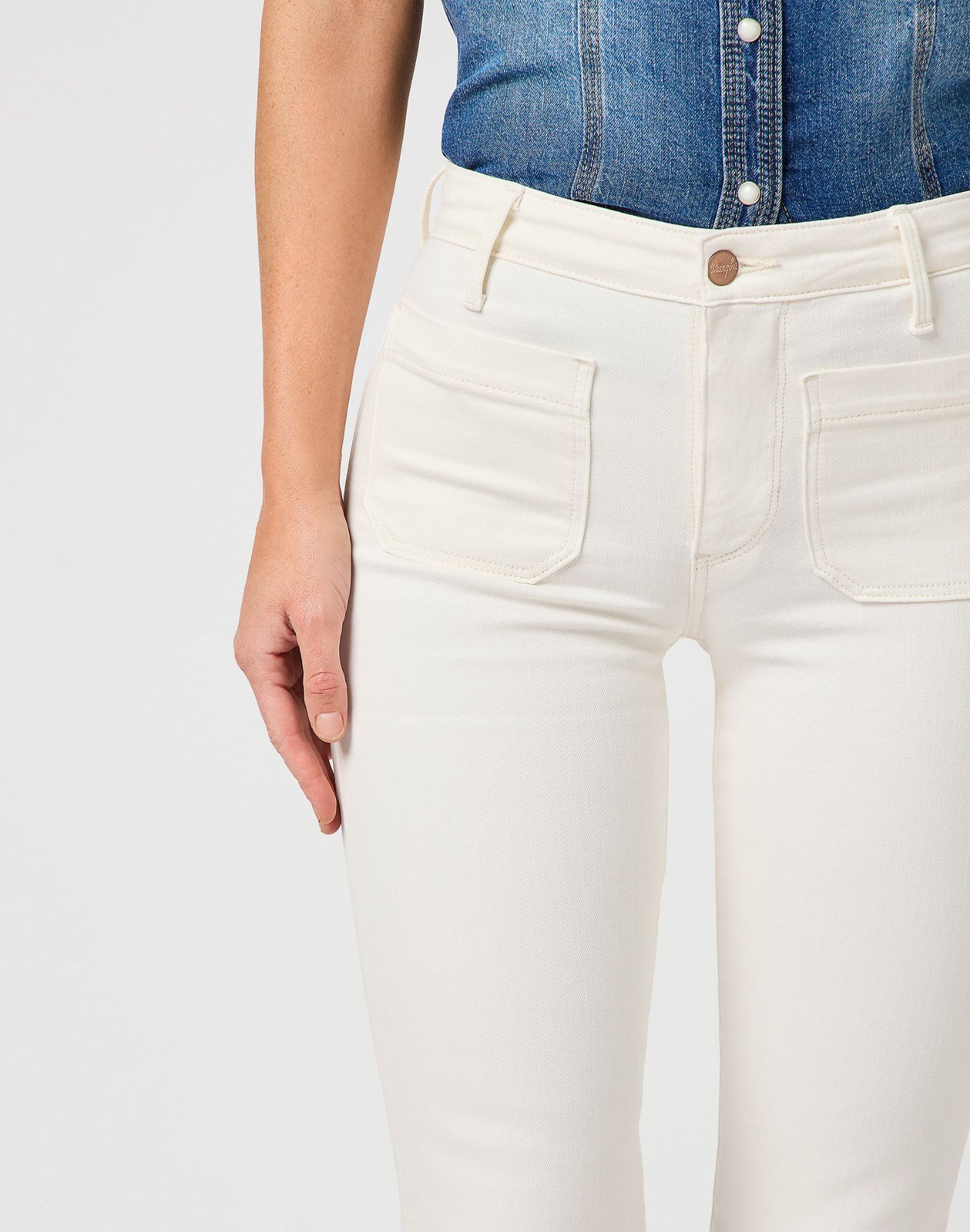 Flare Worn - Hvit