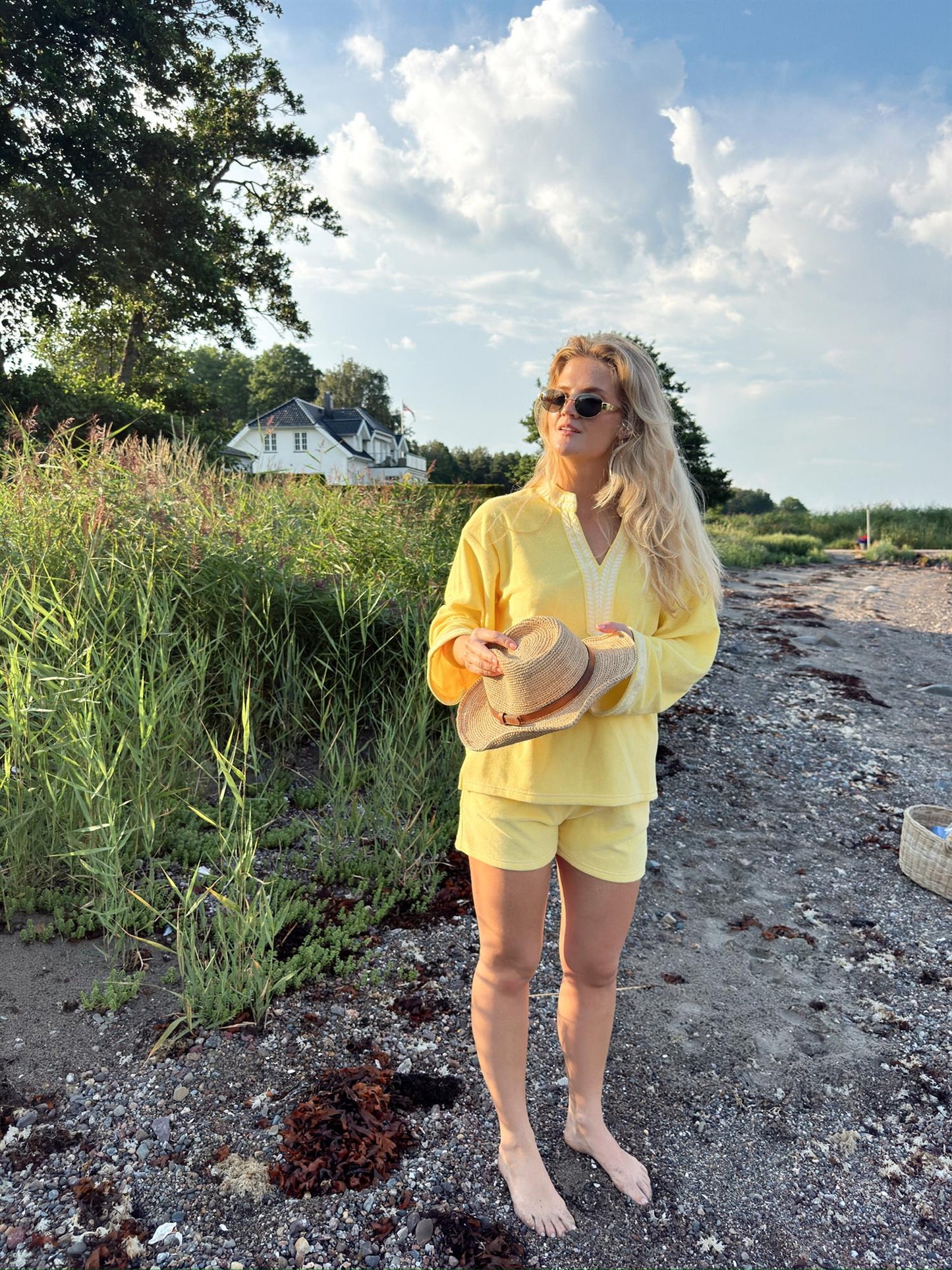 Katelyn cargo shorts - Sitrongul