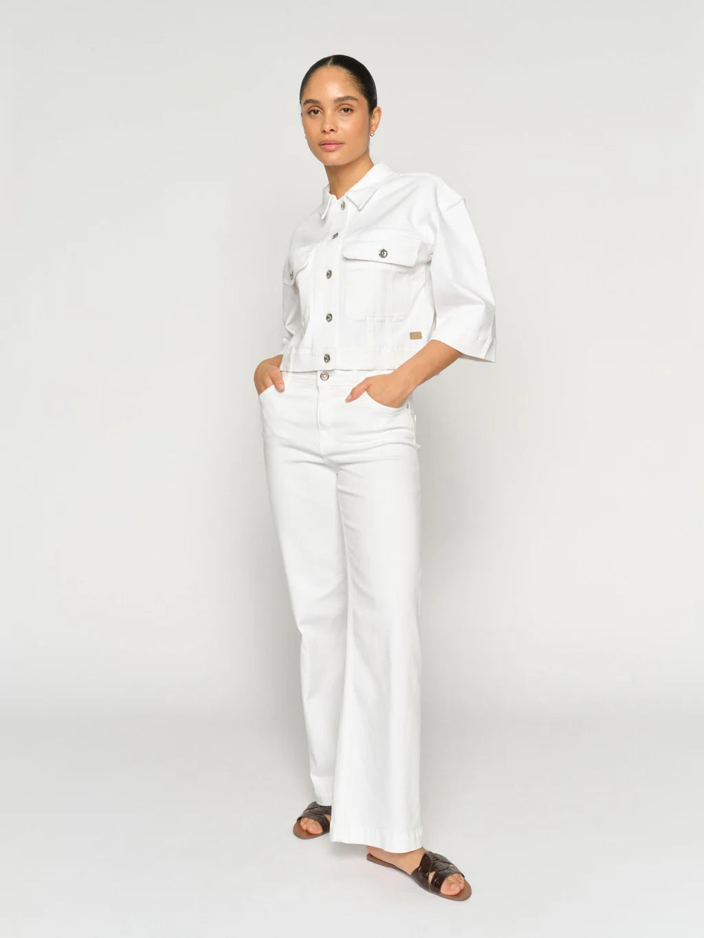 MMDara Deluxe Jeans - Bright White