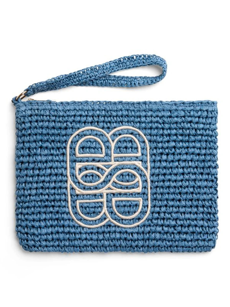 Mim Straw Clutch