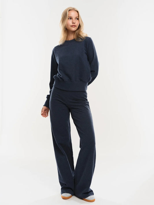 Tilly Pants Wide - Denimblue