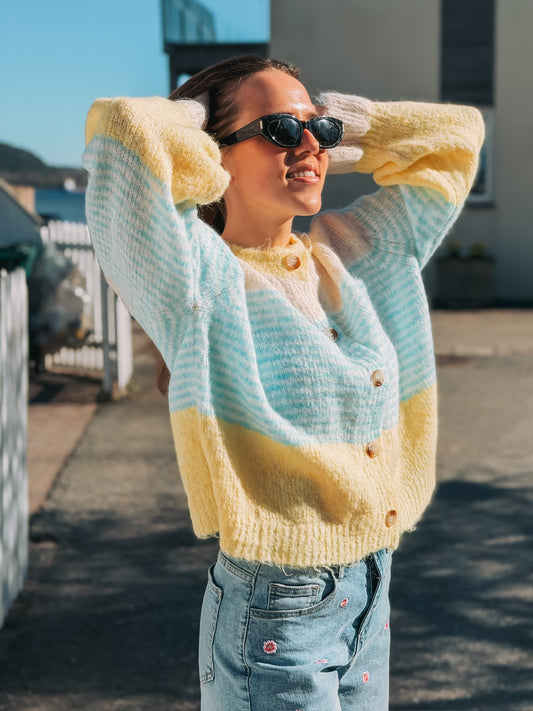 Imina cardigan - yellow