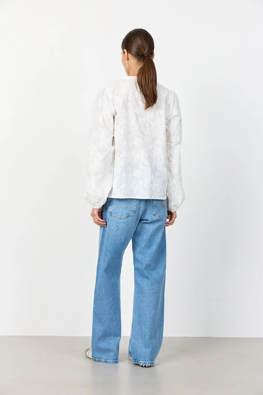 LR-Pollie 2 Blouse - Off White