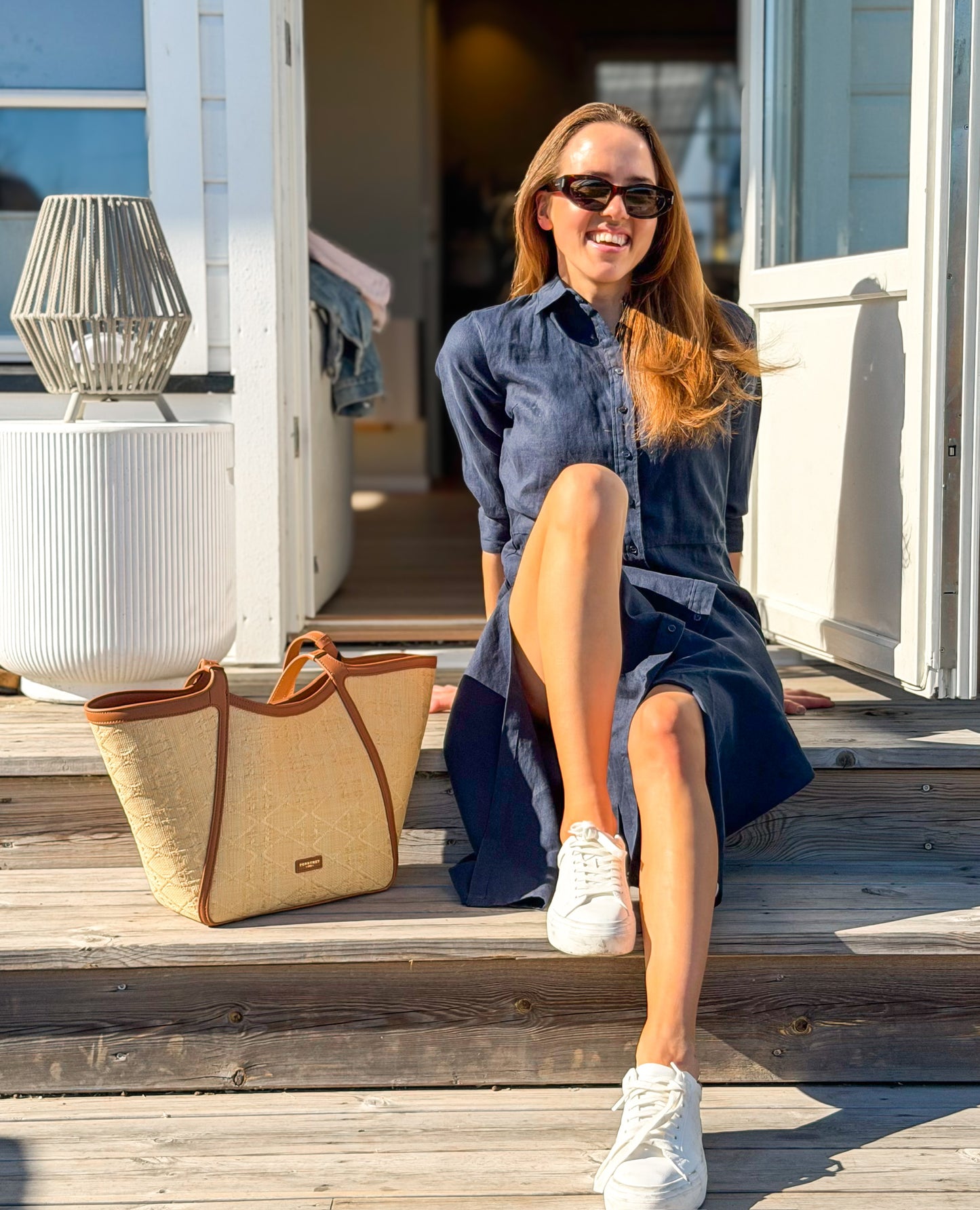 Leila midi dress