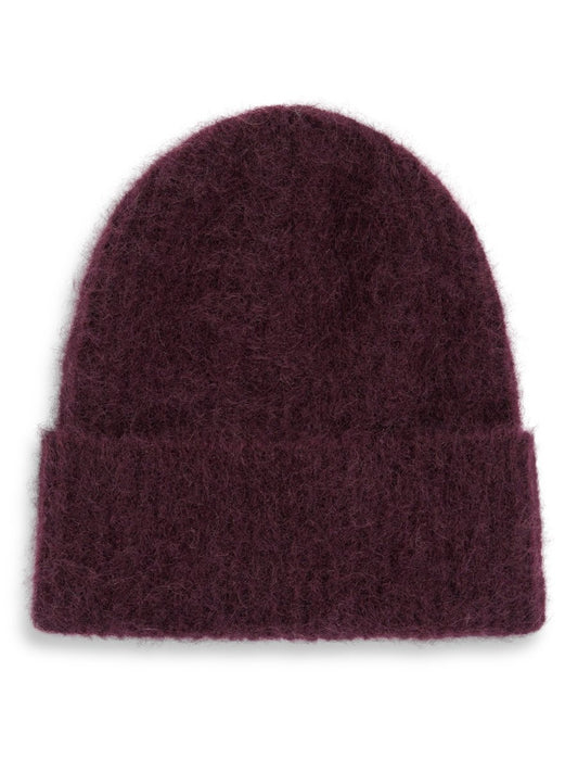Silje Chunky Hat - Red Wine