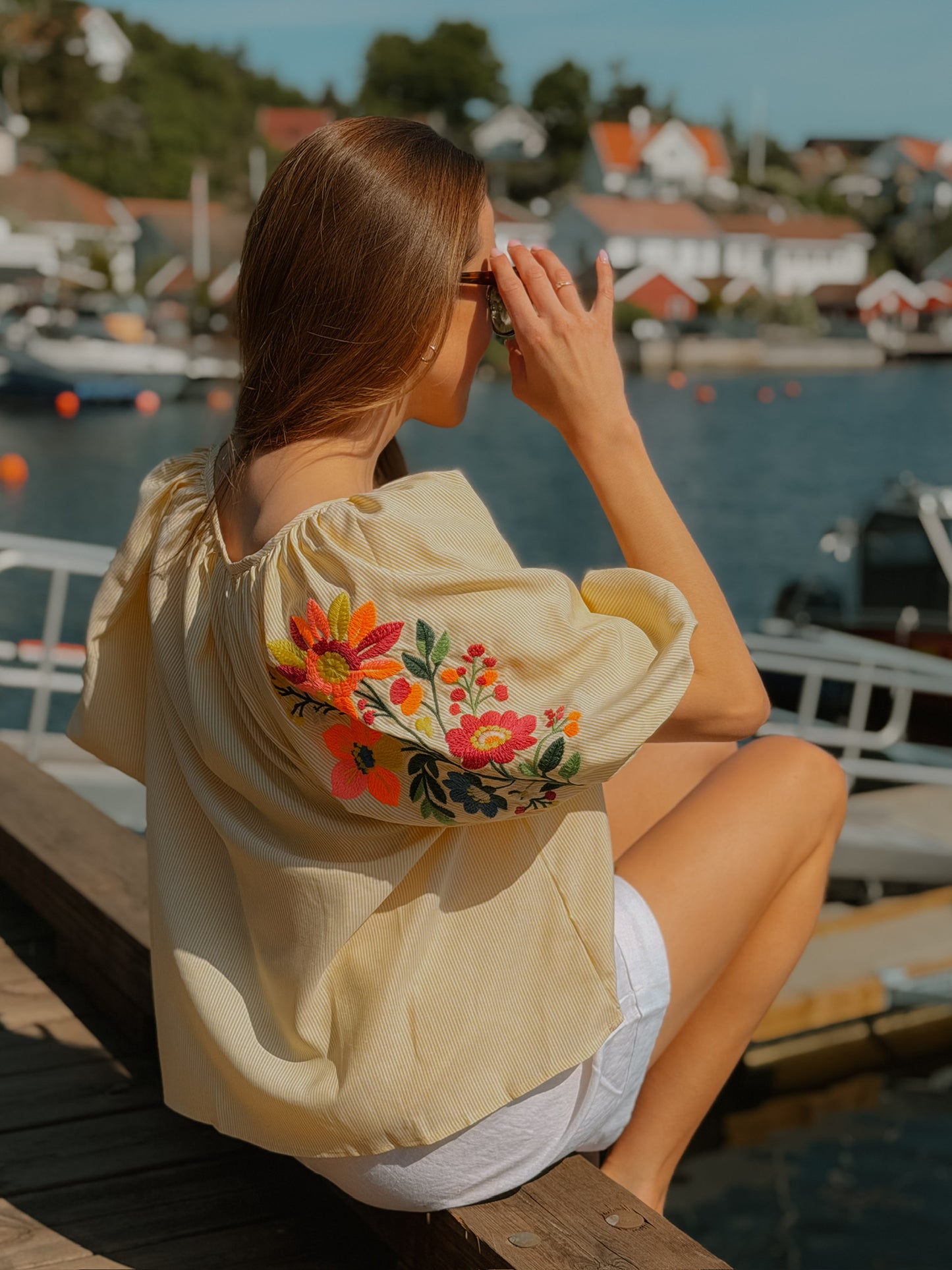 Lecoco Helga bluse - gul