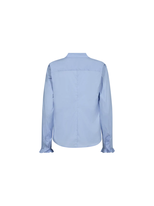 MMHassie Pleat shirt - Brunnera Blue