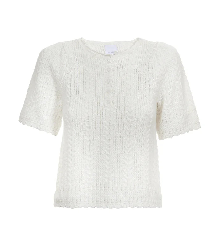 Esmeralda Pullover - Hvit
