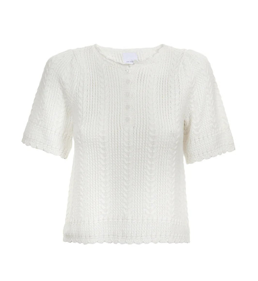 Esmeralda Pullover - Hvit