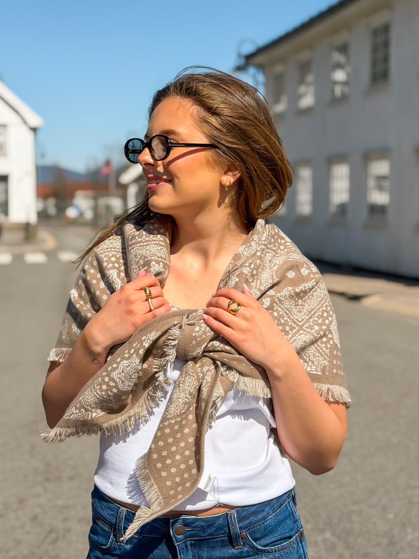 Nepal rag skjerf