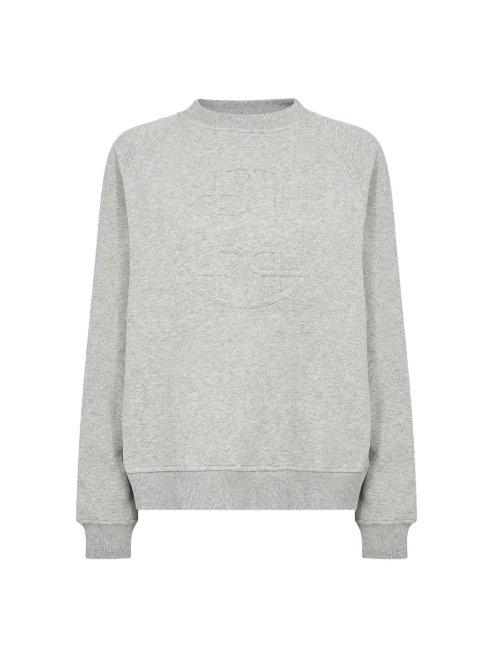 Nuka genser - light grey melange