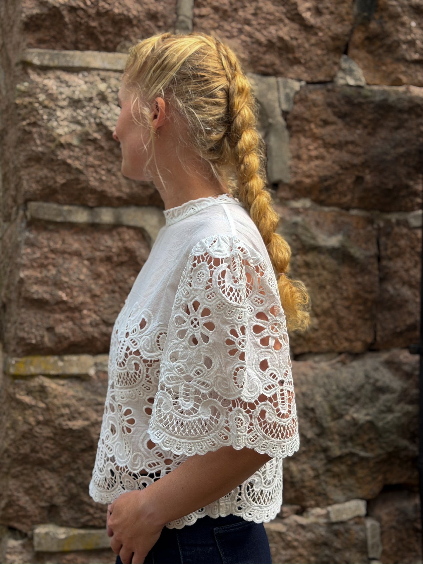 Victoria blonde bluse