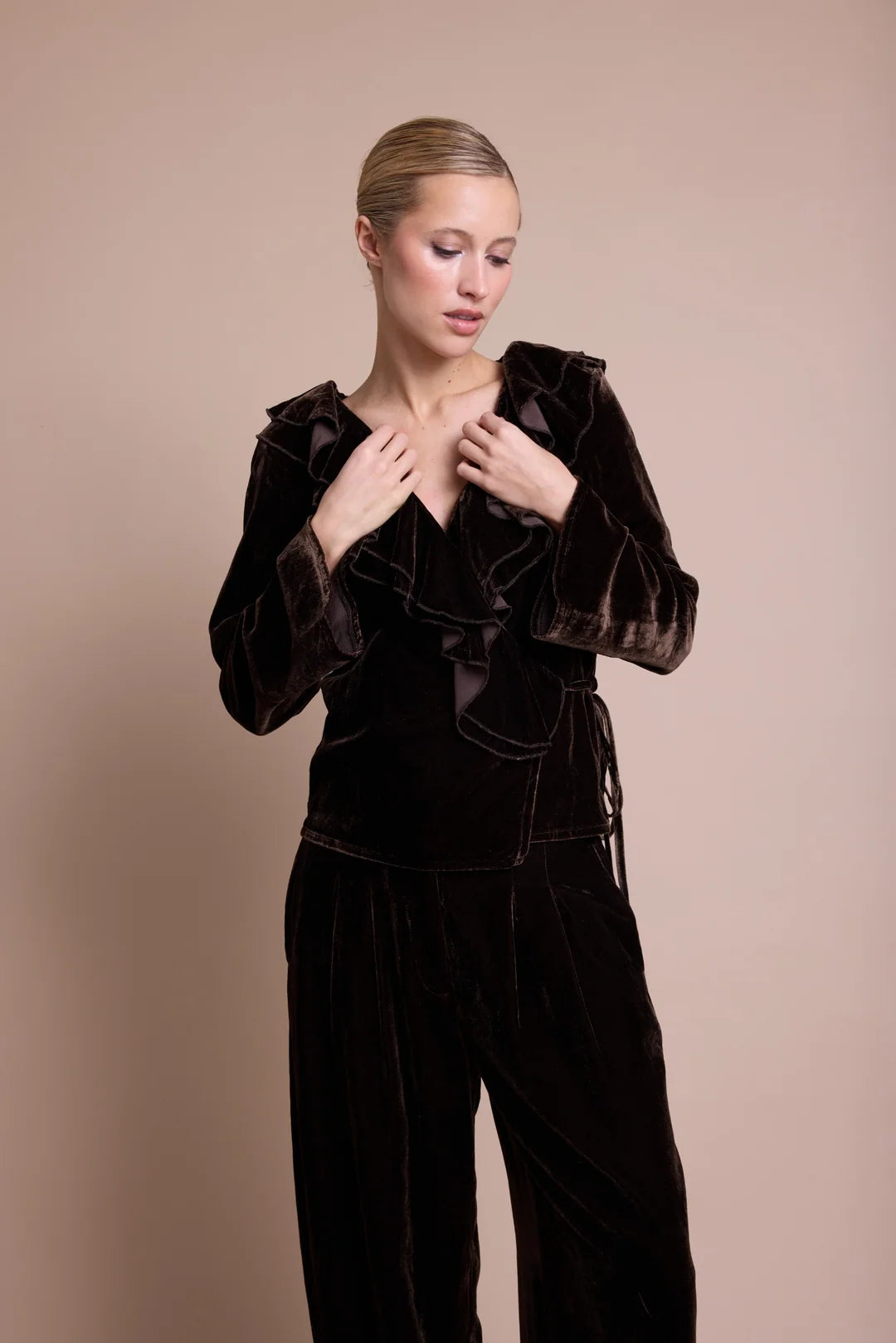 HONEY VELVET Bluse