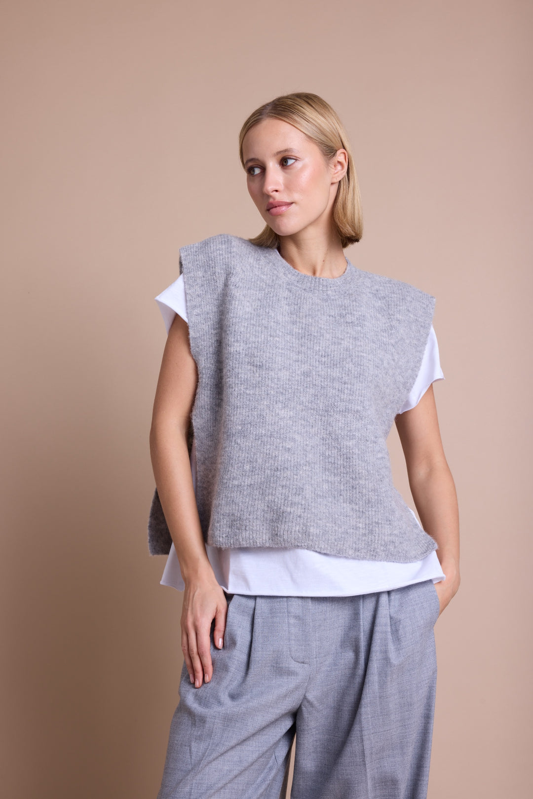 Dog Strikket Vest