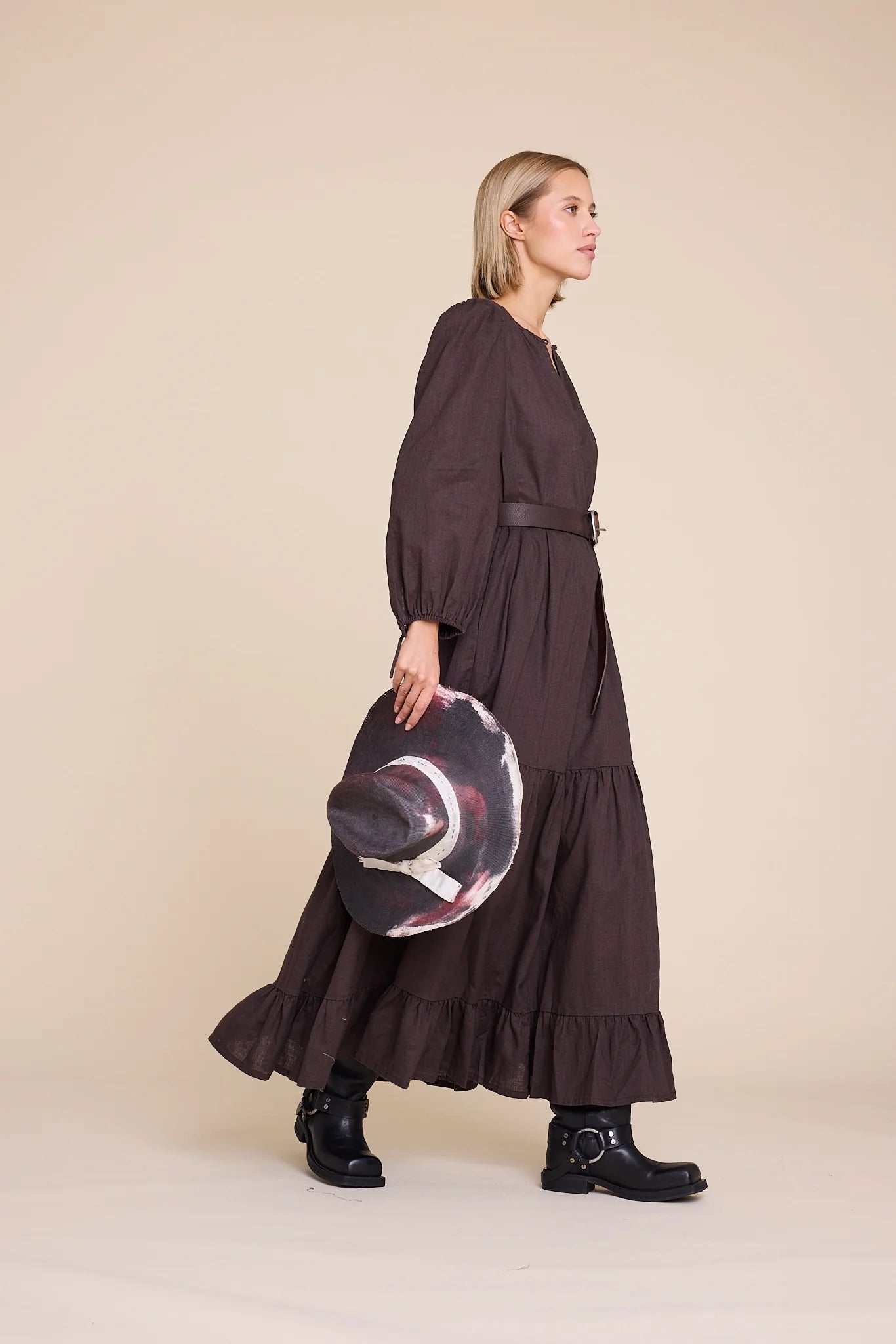 Muse linen dress