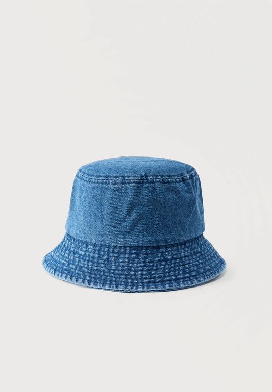 Fravlina hat - mid blue denim