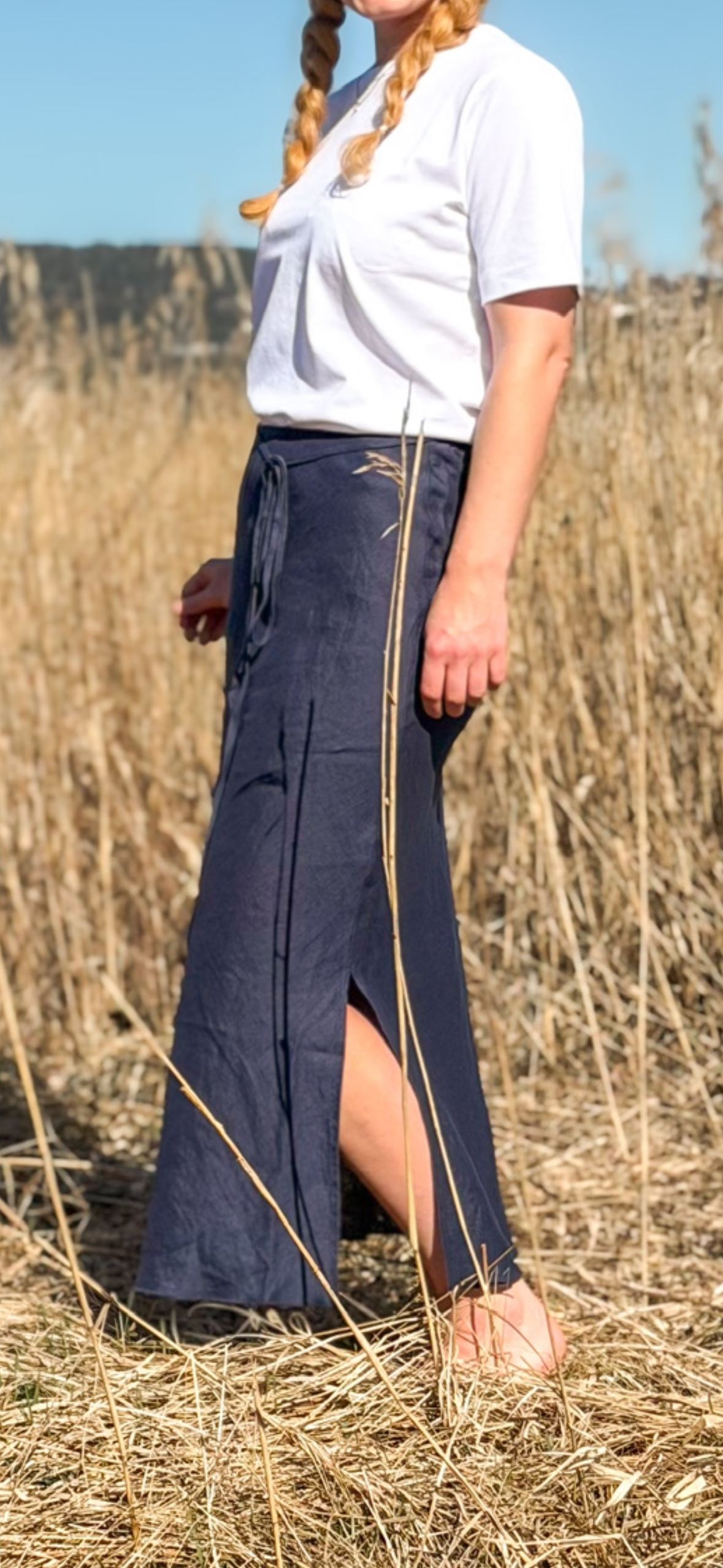 Bionda linen skjørt