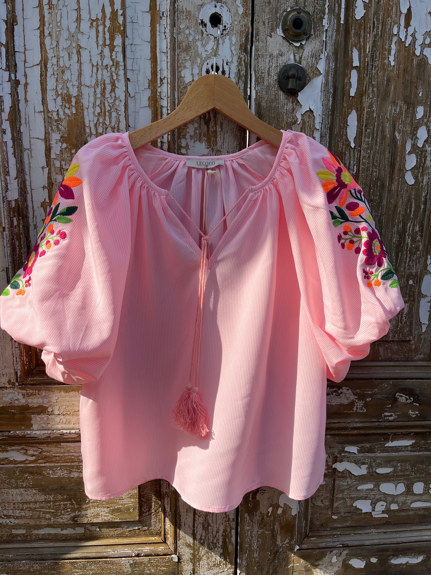 Lecoco Helga bluse - rosa