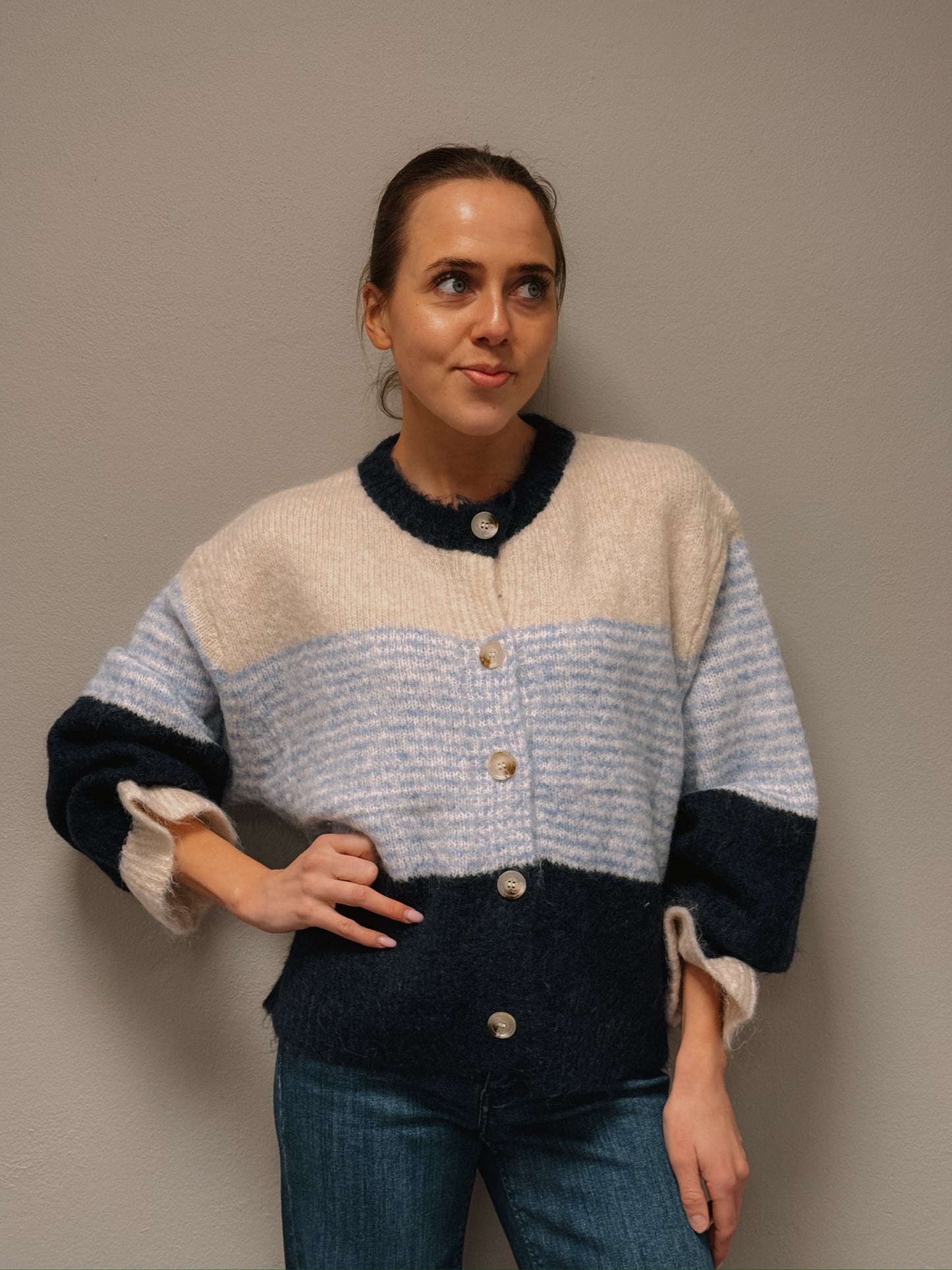 Imina cardigan - Navy