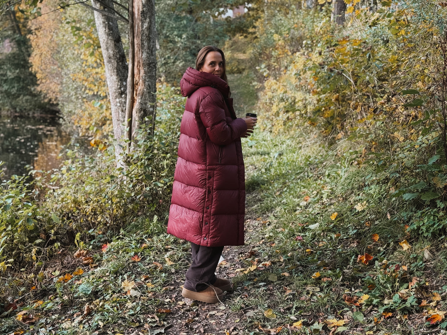 Dunjakke 471- Burgunder