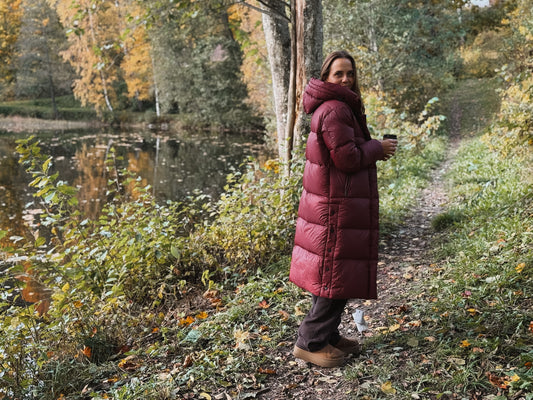 Dunjakke 471- Burgunder