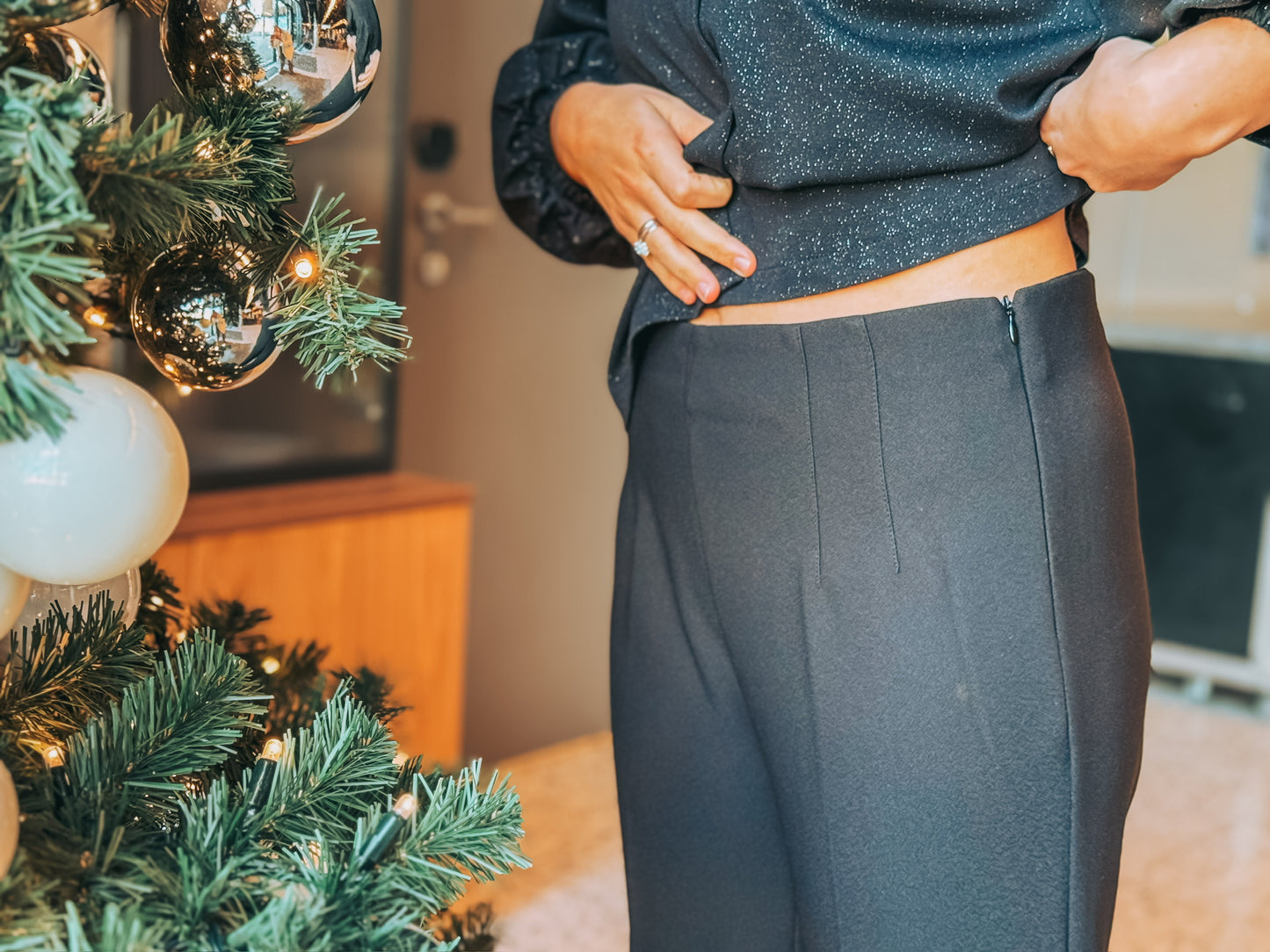 RDFOlana Wide Bukser - Sort