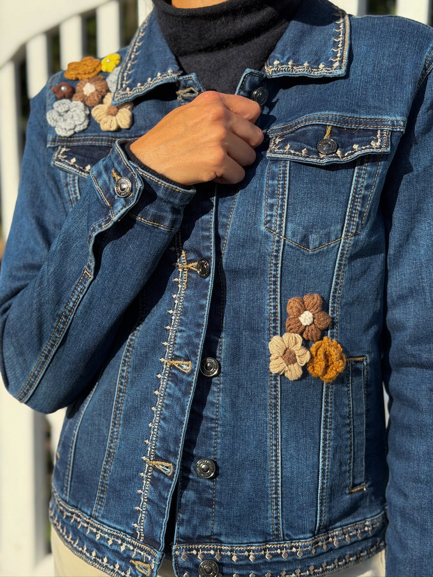 Flower jakke