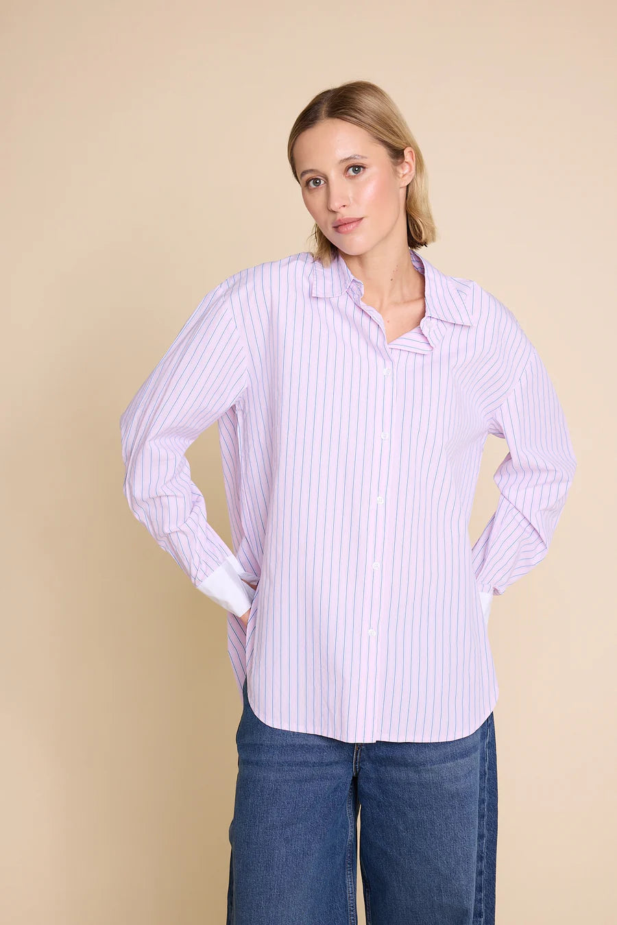 Krista Stripe Skjorte