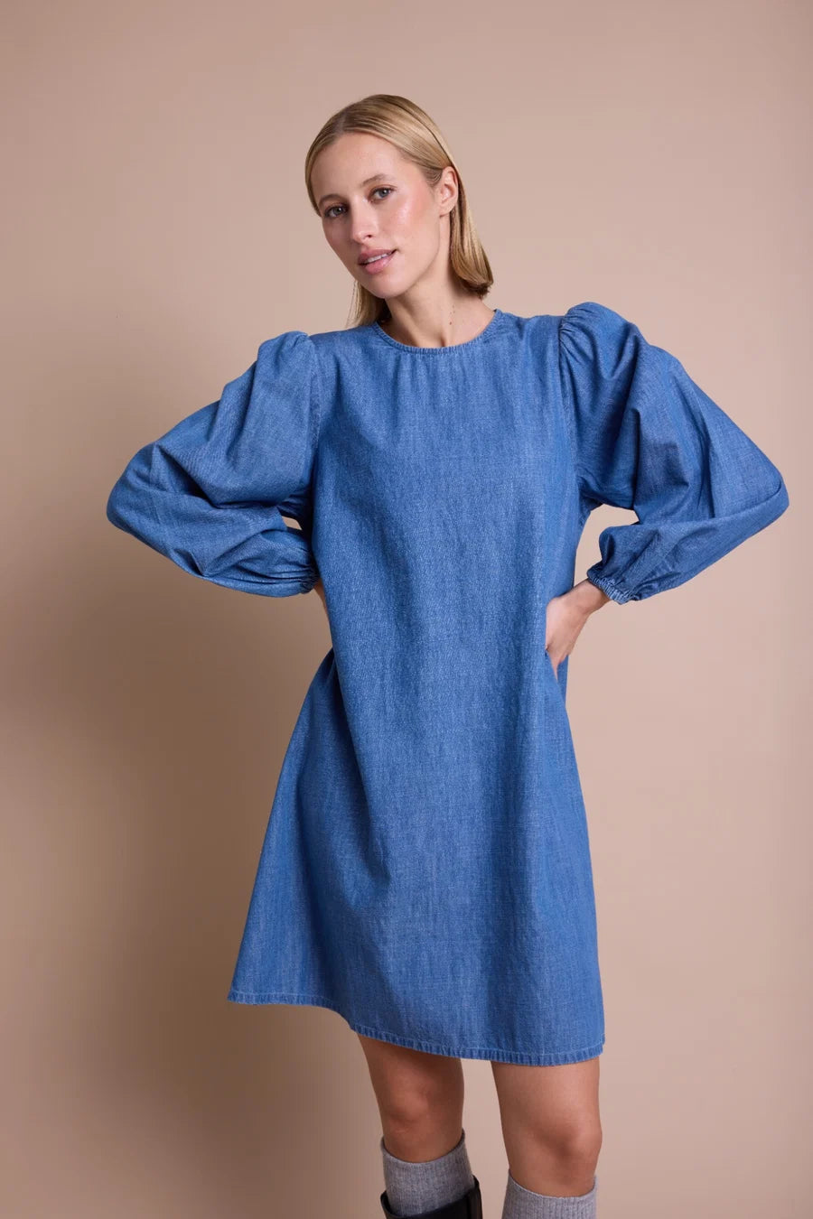 Luna Denim Kjole