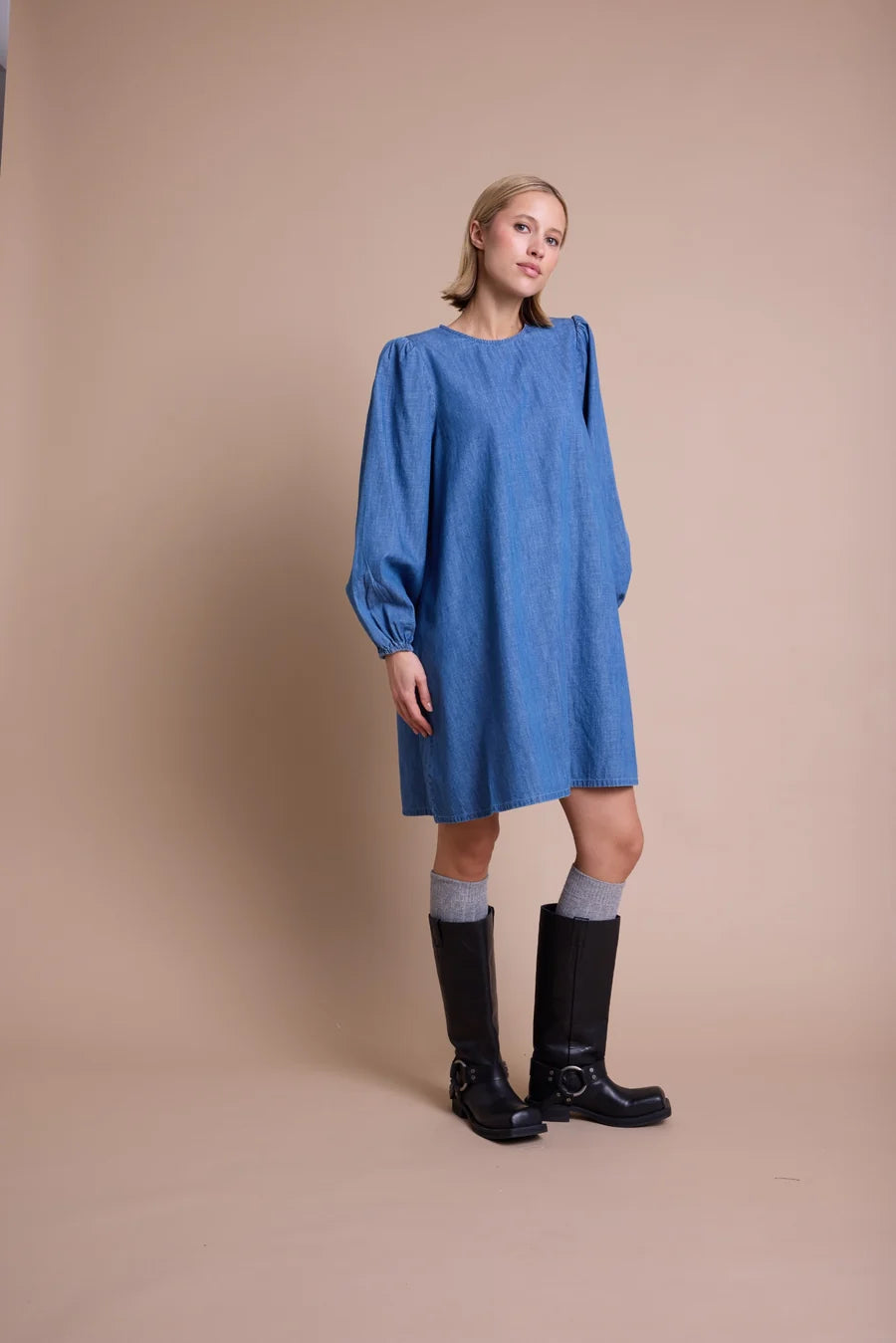Luna Denim Kjole