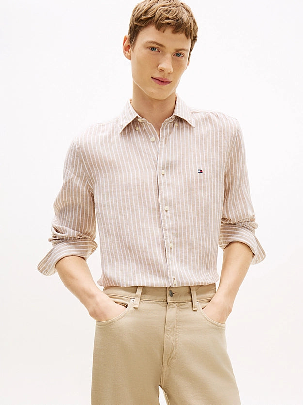 Bengal Stripe Linen - Regular Fit