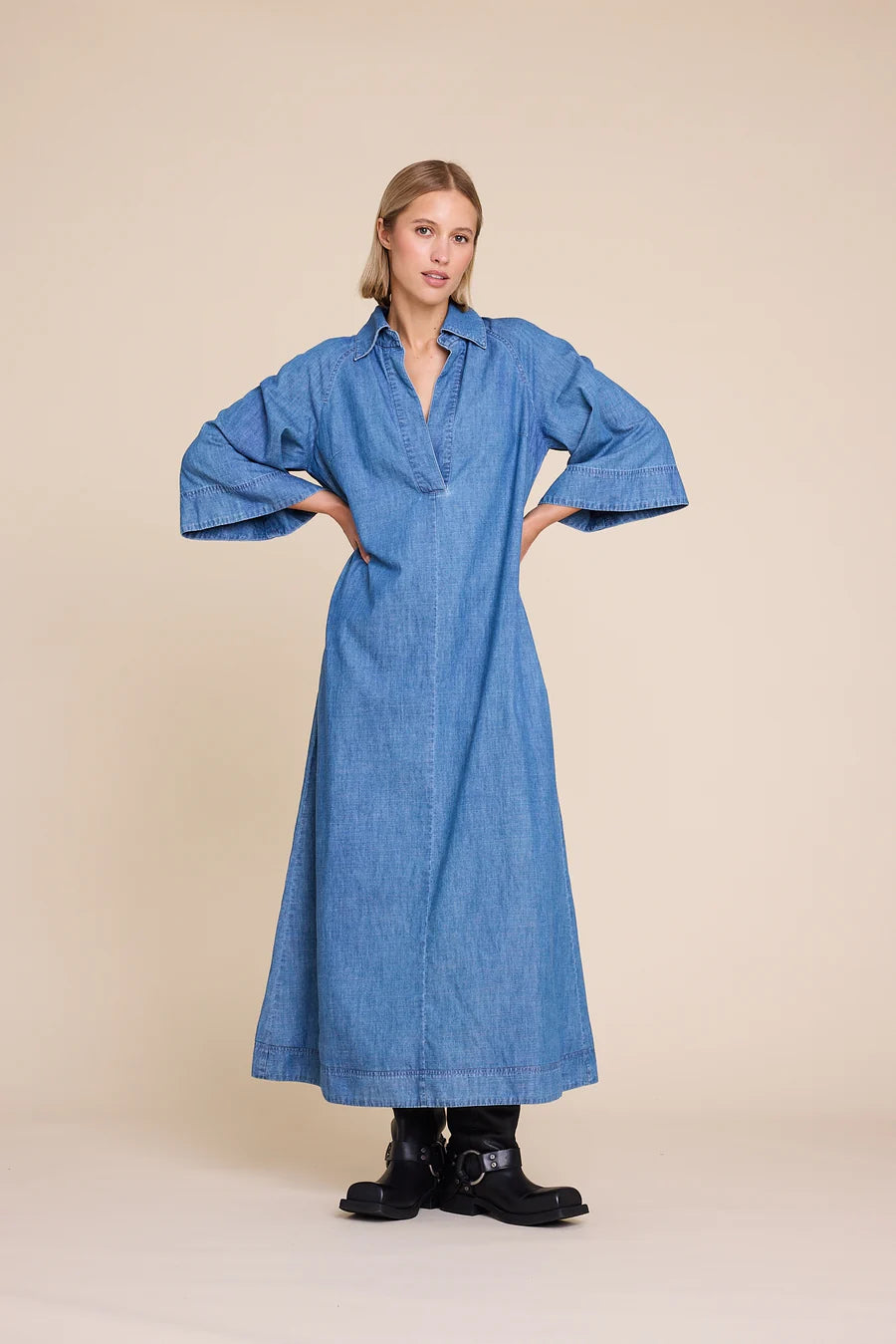 Momo Denim kjole