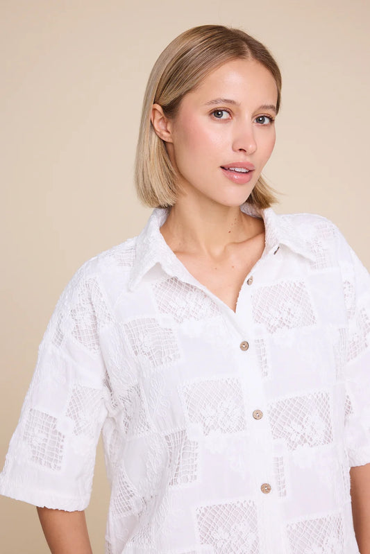 Resort Lace Topp